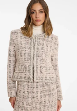 Bouclé Jacke Abjana