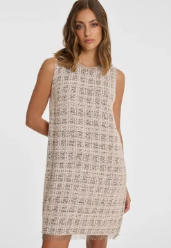 Bouclé Kleid Abjasa