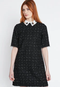 Bouclé Kleid Sadora
