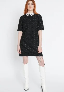 Bouclé Kleid Sadora