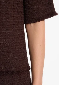Bouclé-Shiftkleid Enarae