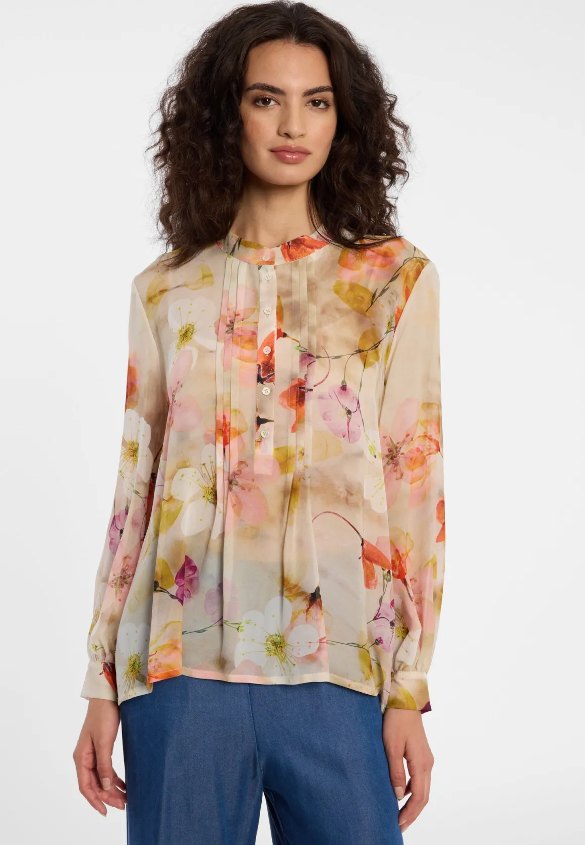 Chiffonbluse Dovra