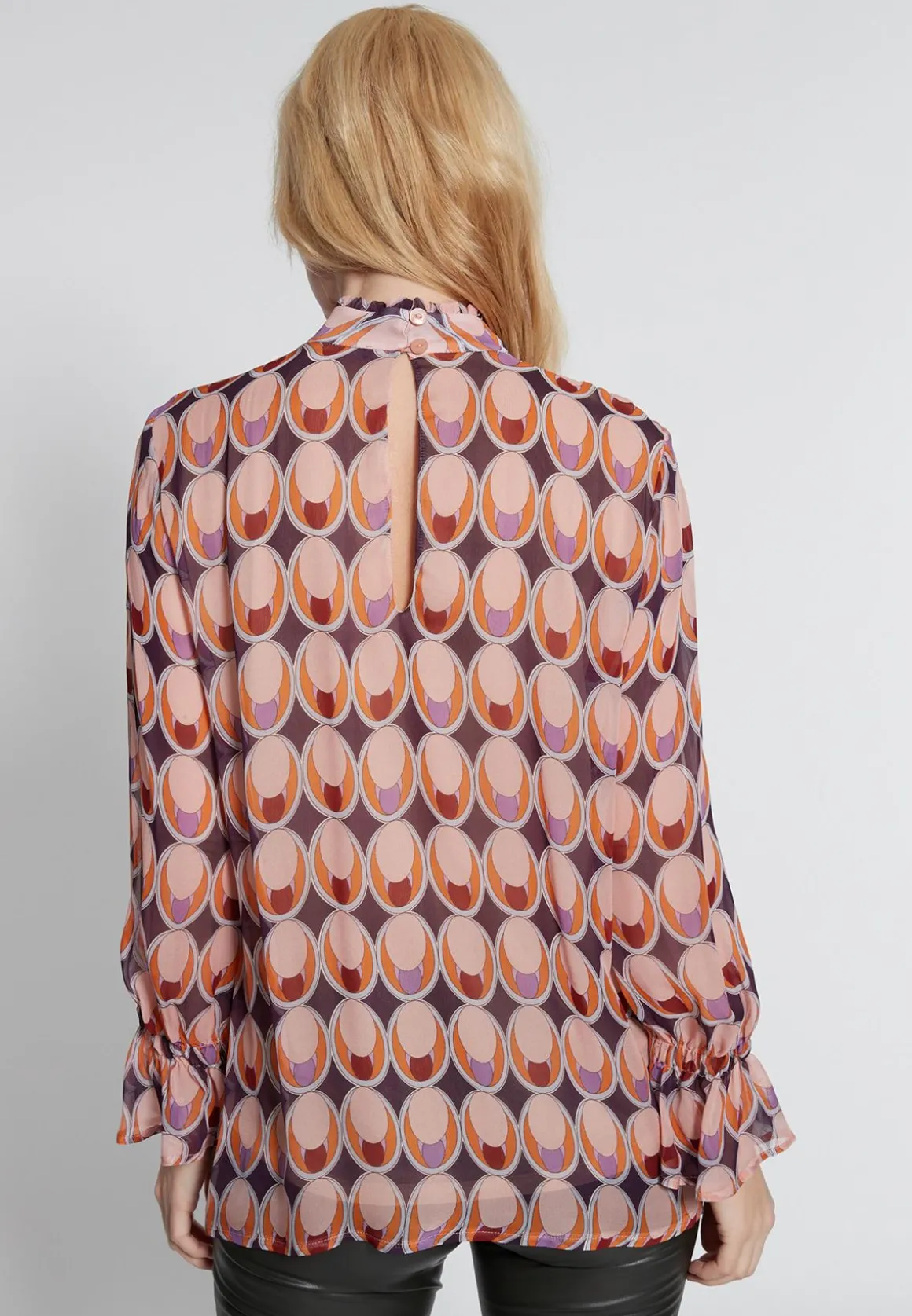 Chiffonbluse Hagoly