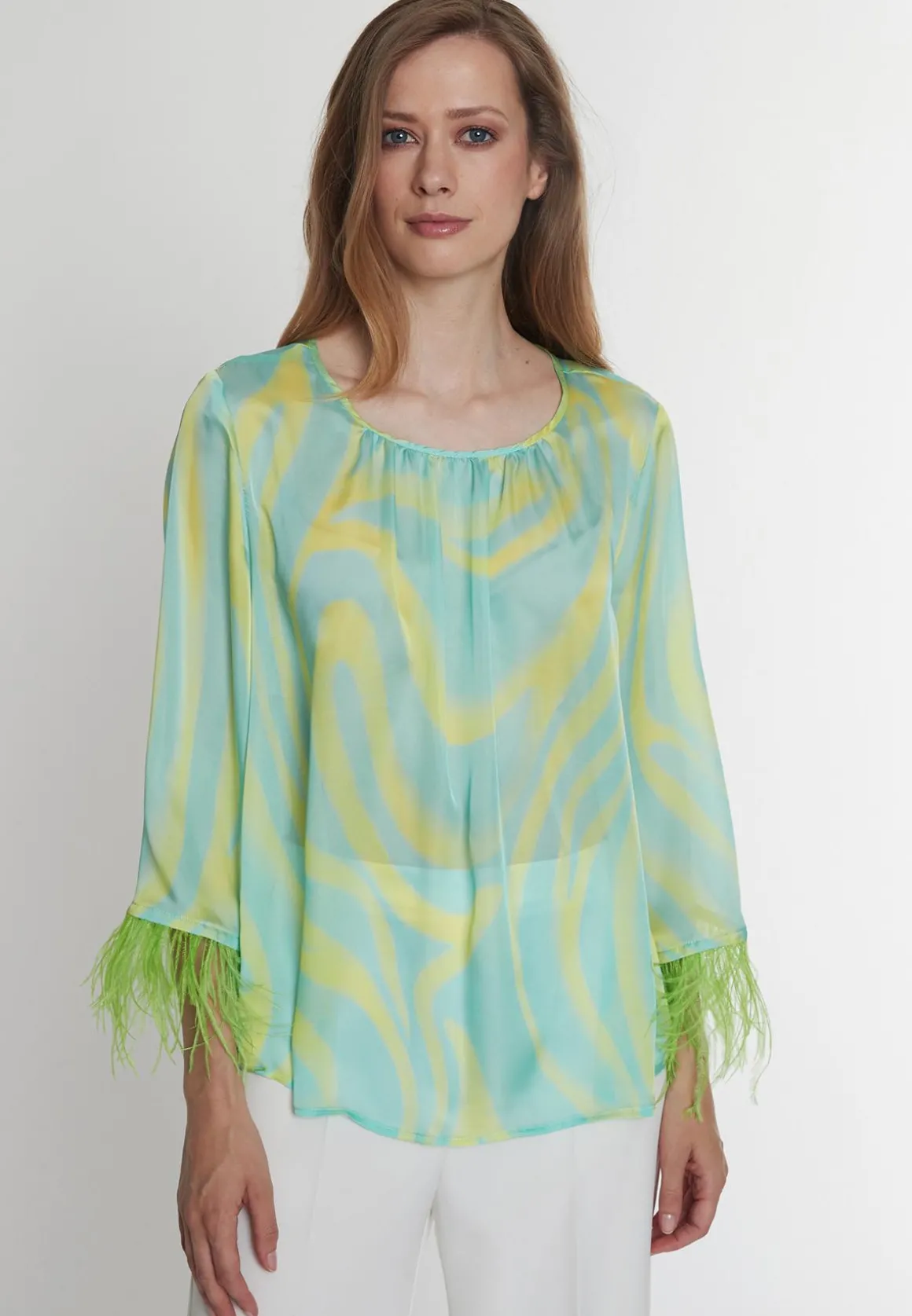 Chiffonbluse Pedmi