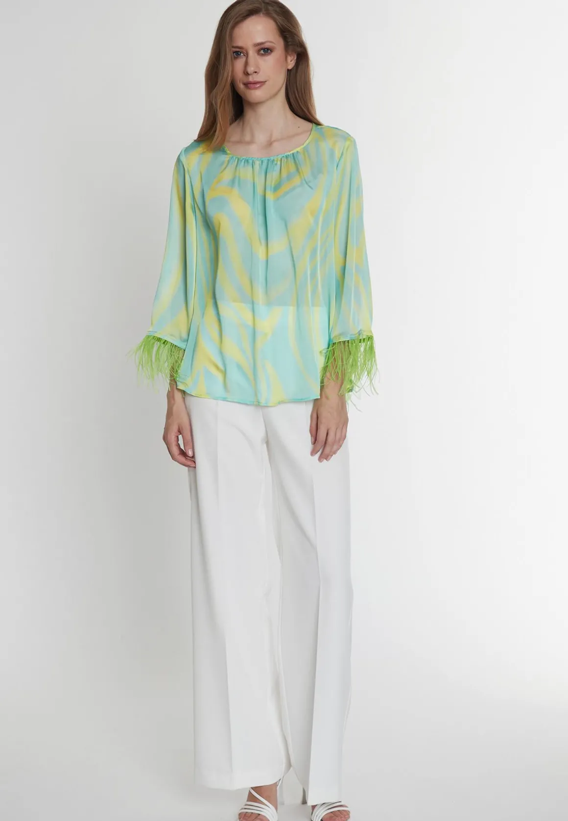 Chiffonbluse Pedmi