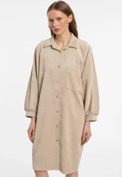 Cord-Hemdblusenkleid Endesis