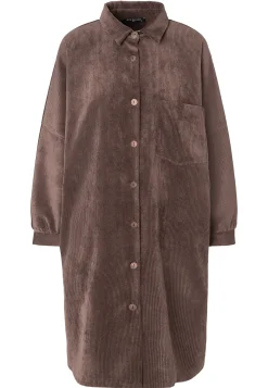 Cord-Hemdblusenkleid Enlivao