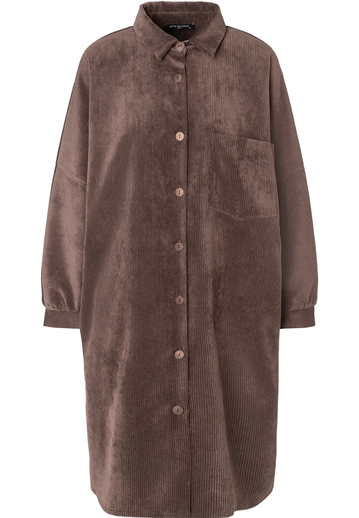 Cord-Hemdblusenkleid Enlivao