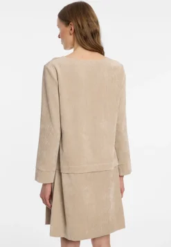 Cord-Kleid mit Faltenrock Enlive