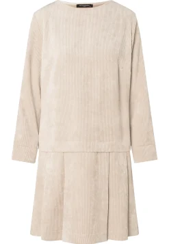 Cord-Kleid mit Faltenrock Enlive