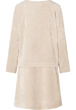 Cord-Kleid mit Faltenrock Enlive