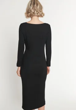 Gerafftes Kleid Mepia