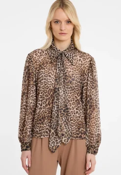 Krawattenbluse Aylea