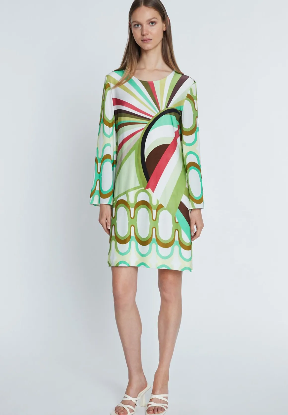 Langarmkleid Rihaba