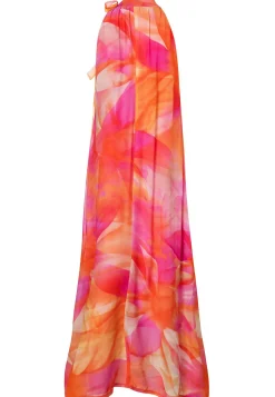 Langes Chiffonkleid Zelia