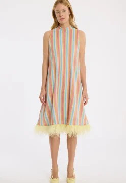 Limitiertes Plisseekleid Lorylis