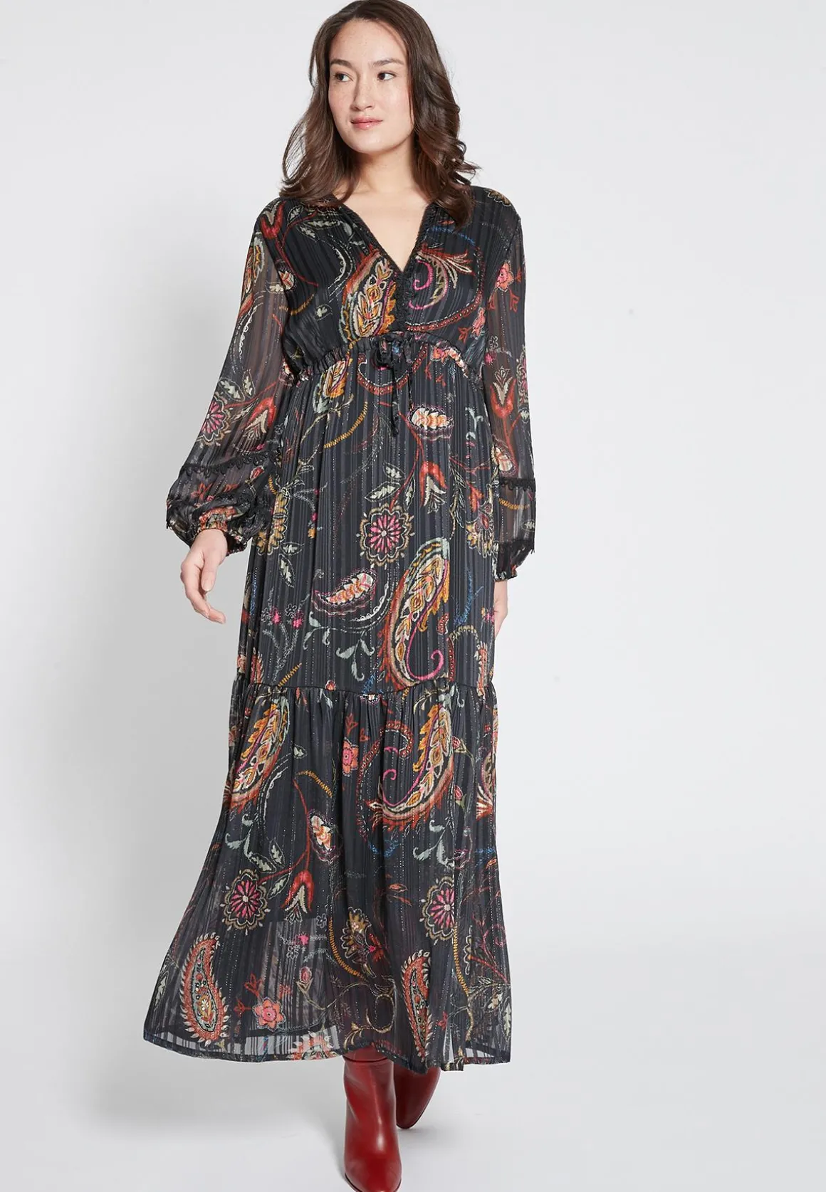 Maxikleid Habwy