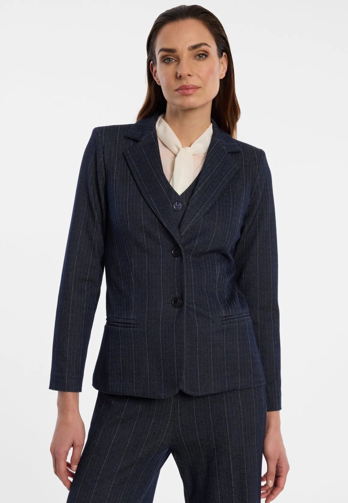 Nadelstreifen-Blazer Enlivossa