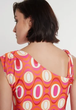 One-Shoulder Kleid Pia
