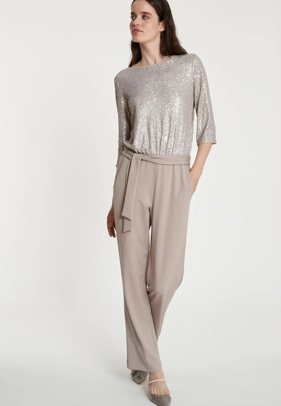 Pailletten Jumpsuit Tafila