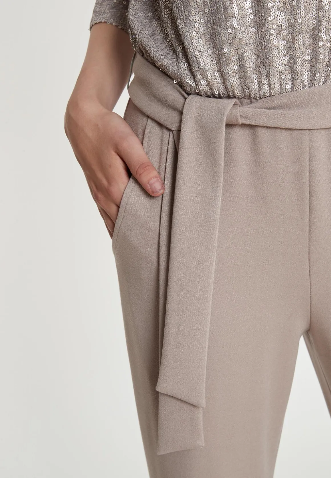 Pailletten Jumpsuit Tafila