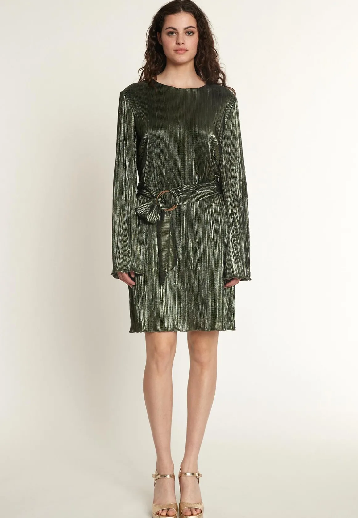 Plisseekleid Ogaba