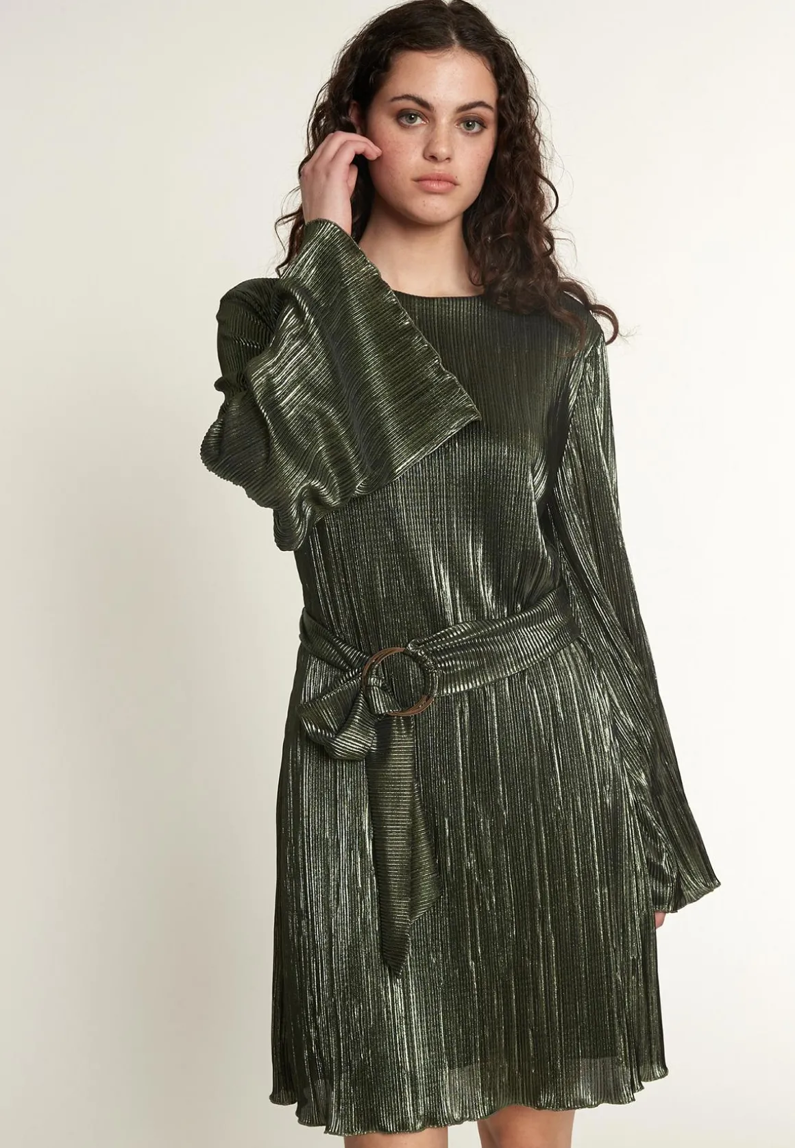 Plisseekleid Ogaba