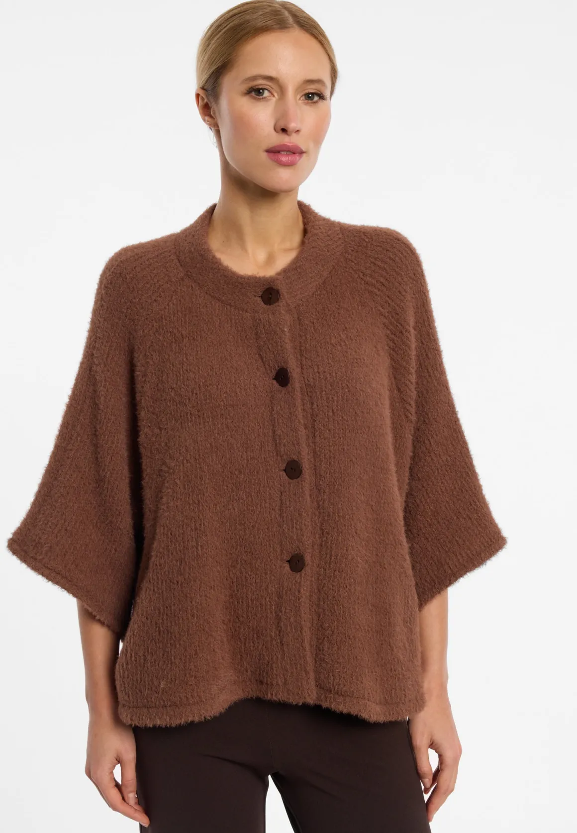 Plüsch-Kurzjacke Enavia