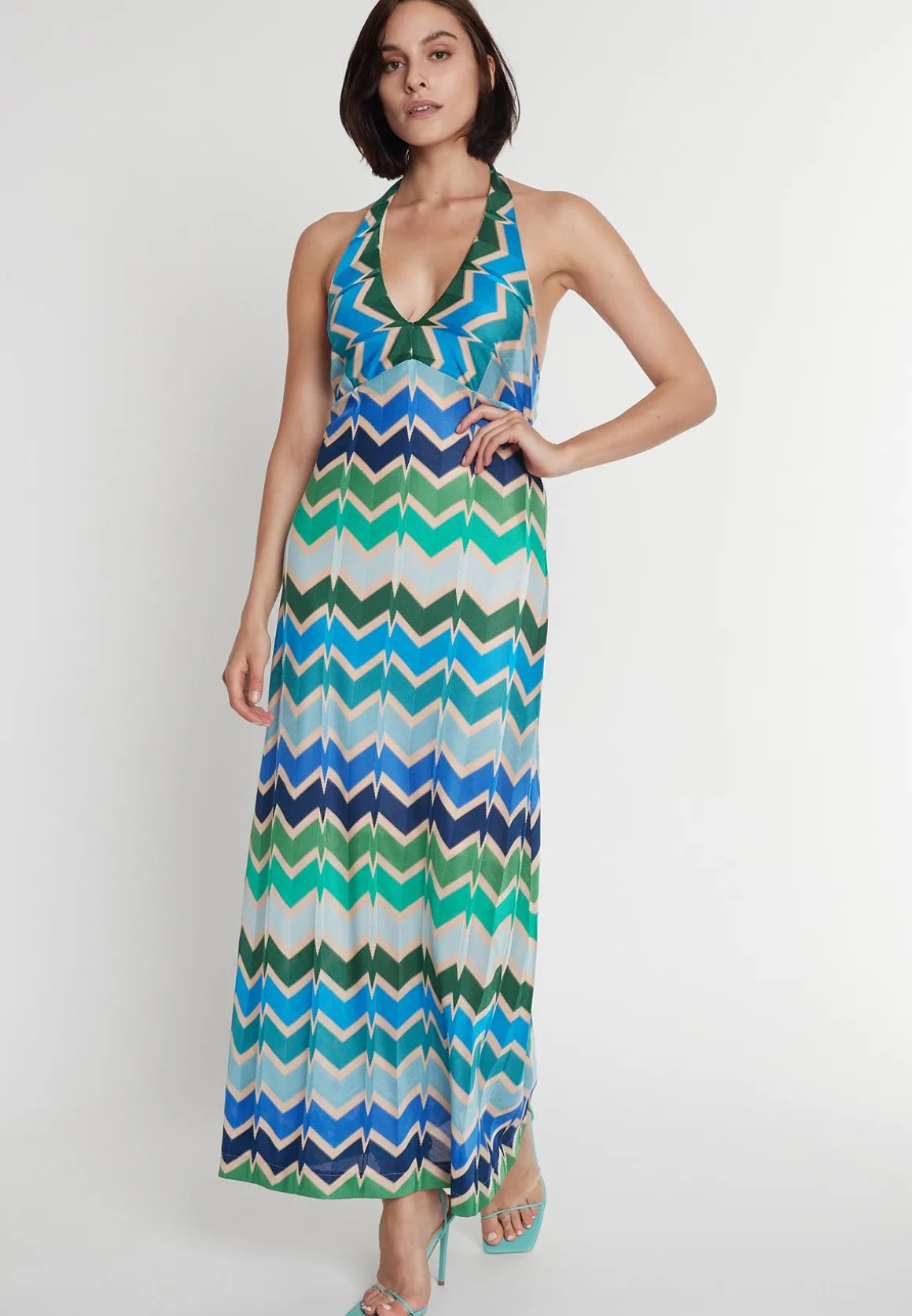70's Maxikleid Pocary