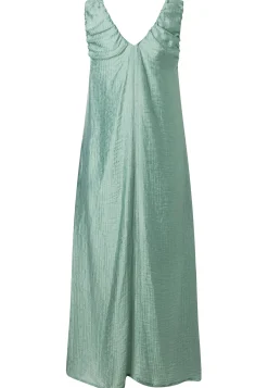 V-Ausschnitt-Maxikleid Doreth