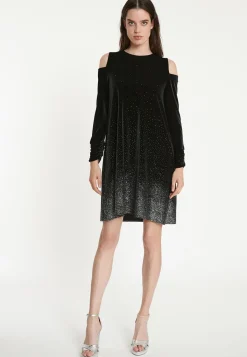 Weites Samtkleid Taheli