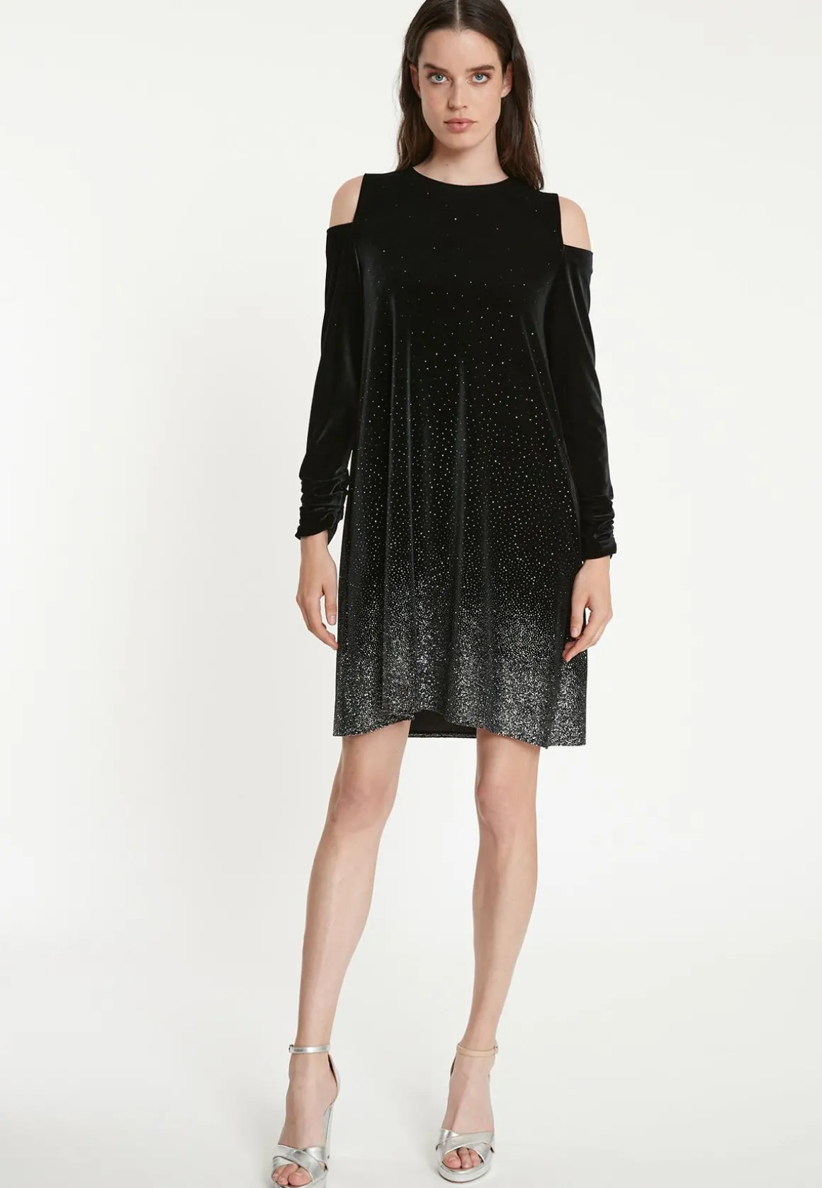 Weites Samtkleid Taheli