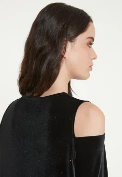 Weites Samtkleid Taheli