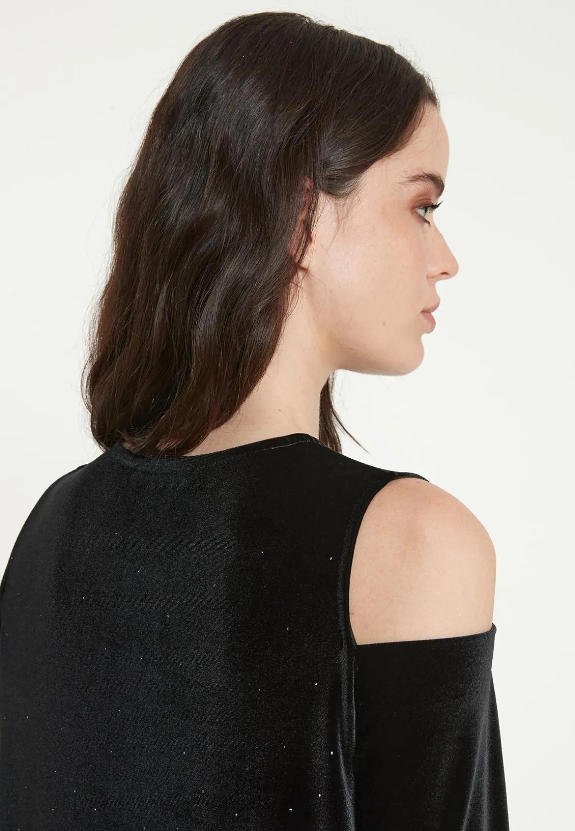 Weites Samtkleid Taheli